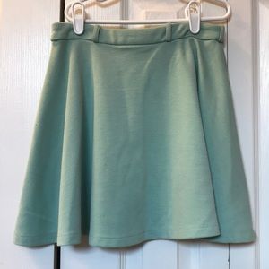 3/$10 F21 Mint Skater Skirt